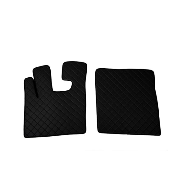Tappetini in pelle per DAF XF 105 cutie de viteze manuală - Nero - immagine 2