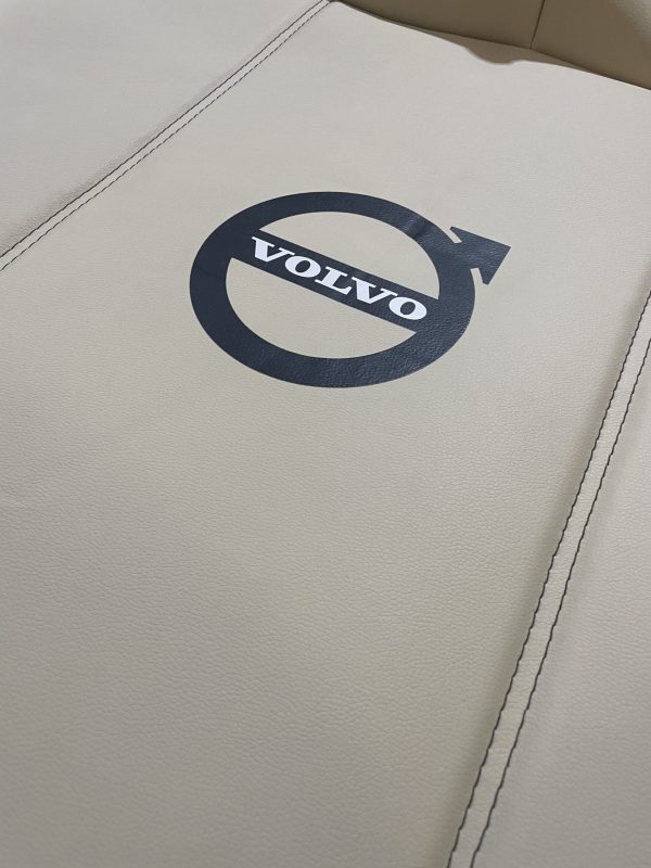 Tappetini in pelle per VOLVO FH4/FH5/FH6 (2013-2025) Automatico - Pelle liscia beige - immagine 10