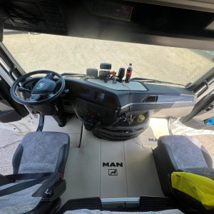 Tappetini in pelle per MAN TGX (2021+) – Pelle liscia beige