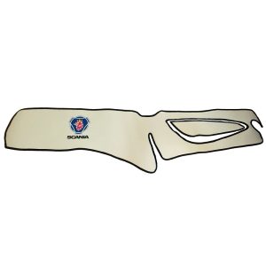 Rivestimento per cruscotto in pelle beige liscia – SCANIA S