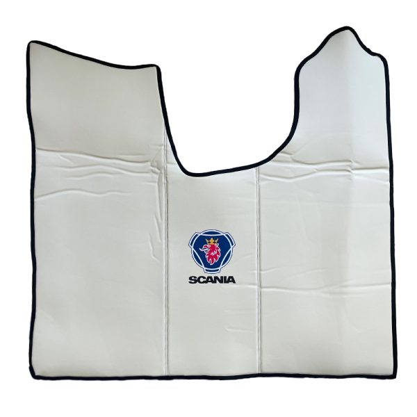 Tappetini in pelle per SCANIA R (2016+) - Pelle liscia beige - immagine 2