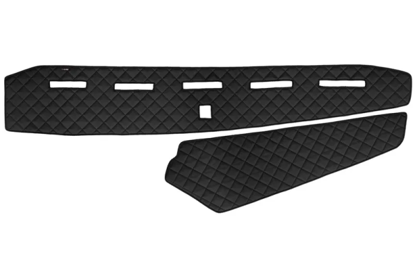 Rivestimento cruscotto in pelle per VOLVO (Dopo il 2013) fără Sensore / Nero
