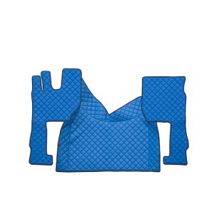 Tappetini in pelle per VOLVO FH Automatico (Dopo il 2013) Blu