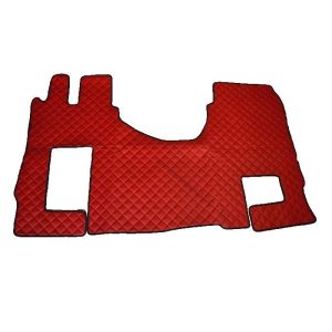 Tappetini in pelle per Mercedes Actros MP4 Automatico – Rosso