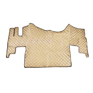 Tappetini in pelle per Renault T con pianale piatto – Beige