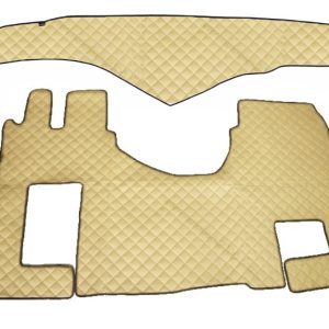 Rivestimento cruscotto in pelle per + tappeto Mercedes Actros MP4 Automatico – Beige