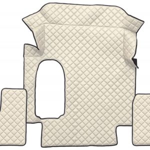 Tappetini in pelle per MAN TGA Automatico – Beige