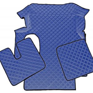 Tappetini in pelle per MAN TGA Automatico – Blu