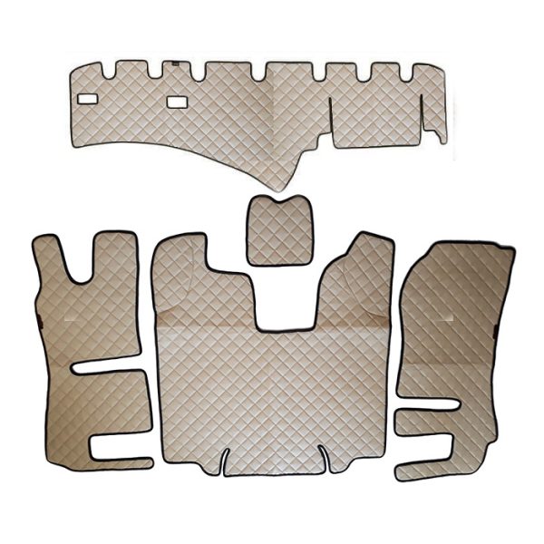 Rivestimento cruscotto in pelle per + tappeto SCANIA R (Dopo il 2013) / Beige - Image 2