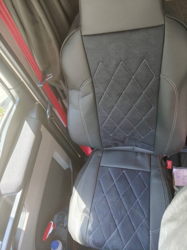 Coprisedili MAN TGX (2021+)  - Alcantara traforata - immagine 4