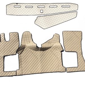 Rivestimento cruscotto in pelle per + tappeto Volvo FH (Dopo il 2013) Automatico / Beige