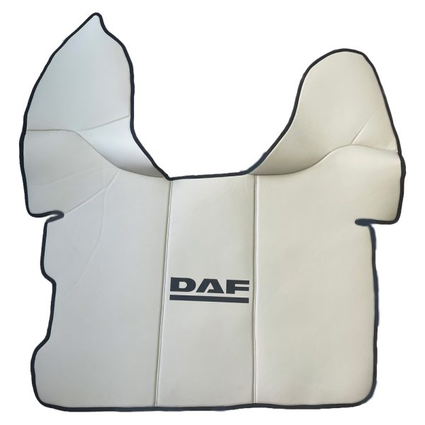 Tappetini in pelle per DAF XF 106 Automatico + copertura del cruscotto - Pelle liscia beige - Image 5