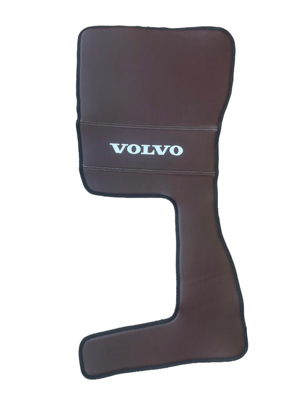 Tappetini in pelle per VOLVO FH4/FH5/FH6 (2013-2025) Automatico - pelle marrone liscia - immagine 17
