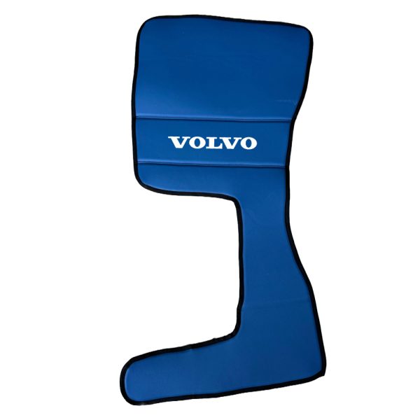 Tappetini in pelle per VOLVO FH4/FH5/FH6 (2013-2025) + copertura del cruscotto - pelle liscia Blu - Image 11