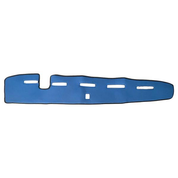 Tappetini in pelle per VOLVO FH4/FH5/FH6 (2013-2025) + copertura del cruscotto - pelle liscia Blu - Image 7