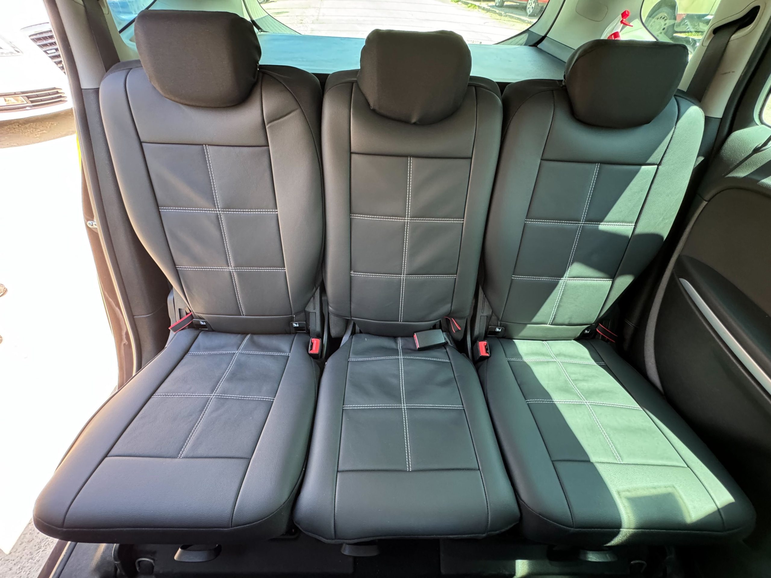 Coprisedili per Zafira C pelle naturale